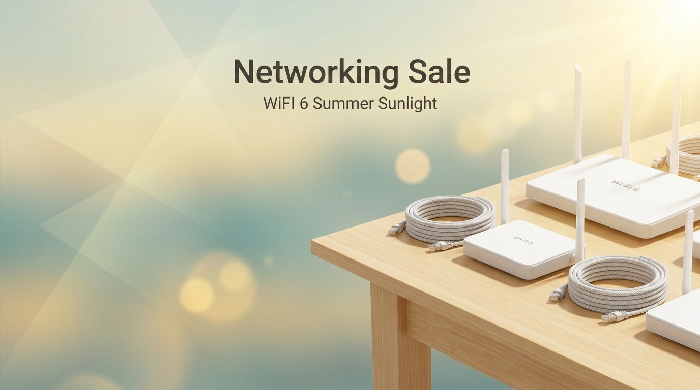 Sale and offers, summer deals on routers and networking gear