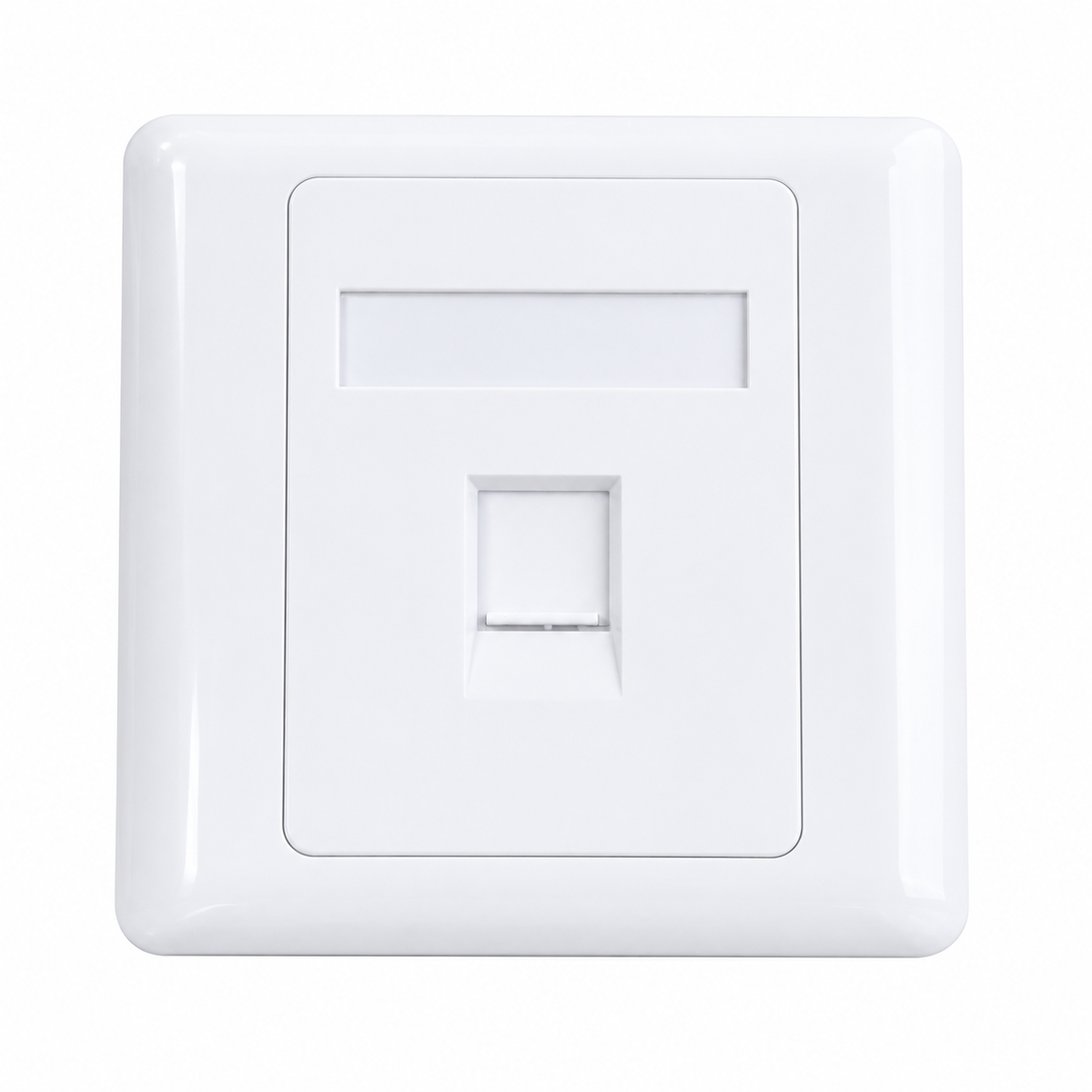 Taradhin Keystone Jack Wall Plate | Flush Mount (1/2/4 Port)