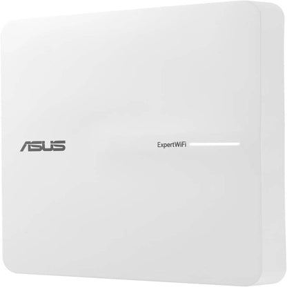 ASUS ExpertWiFi EBA63 AX3000 Dual-Band WiFi 6 (802.11ax) PoE Access Point, support up to 5 SSIDs and VLAN, Self-defined Network, support PoE & PoE+, easy management app, AiMesh compatible