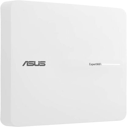 ASUS ExpertWiFi EBA63 AX3000 Dual-Band WiFi 6 (802.11ax) PoE Access Point, support up to 5 SSIDs and VLAN, Self-defined Network, support PoE & PoE+, easy management app, AiMesh compatible