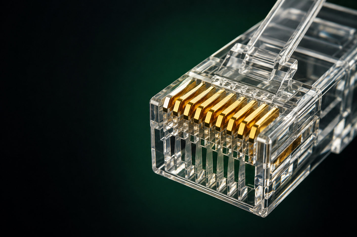 Taradhin RJ45 Cable Connector Kit, 100 Pass-Through Connectors and 100 Strain Relief Boots for Cat6 Cat5e Cat5