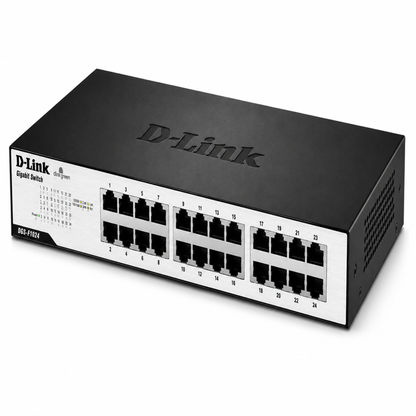 D-Link DGS-F1024 24-Port Gigabit Unmanaged Switch