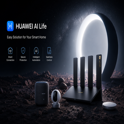 Huawei WiFi BE3 Pro BE3600 Wi-Fi 7 2.5G Router Black