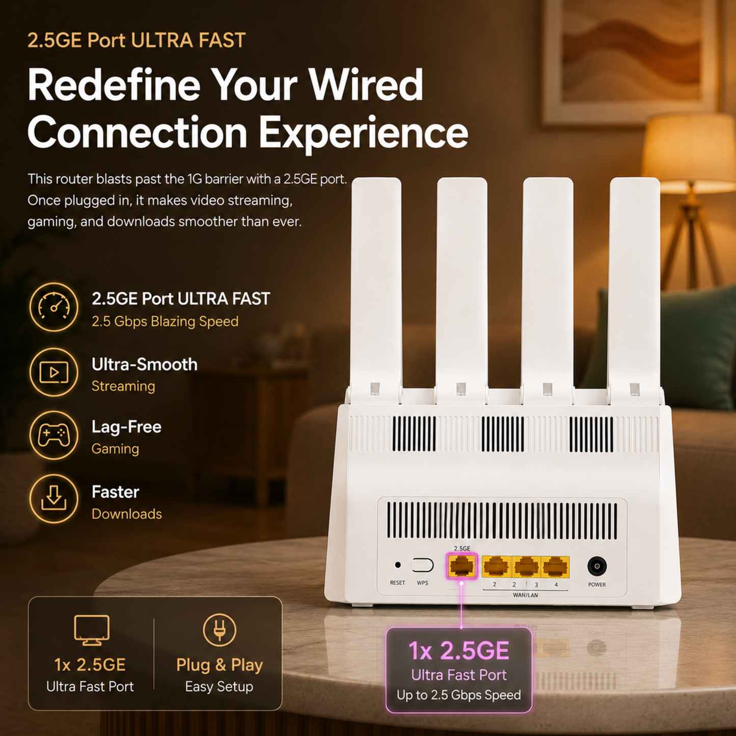 Huawei WiFi BE3 BE3600 WiFi 7 Router