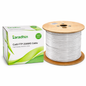 Taradhin CAT6 FTP Shielded Ethernet Cable | 305m Drum Roll | Gray