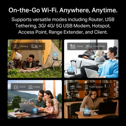 TP-Link TL-WR3602BE BE3600 Wi-Fi 7 Travel Router