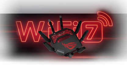 ASUS ROG Rapture GT-BE19000 | Wi-Fi 7 Tri-Band Gaming Router