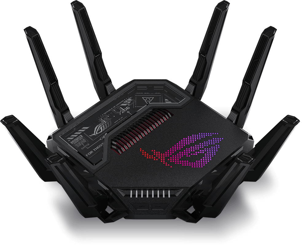 ASUS ROG Rapture GT-BE98 | Wi-Fi 7 Quad-Band Gaming Router