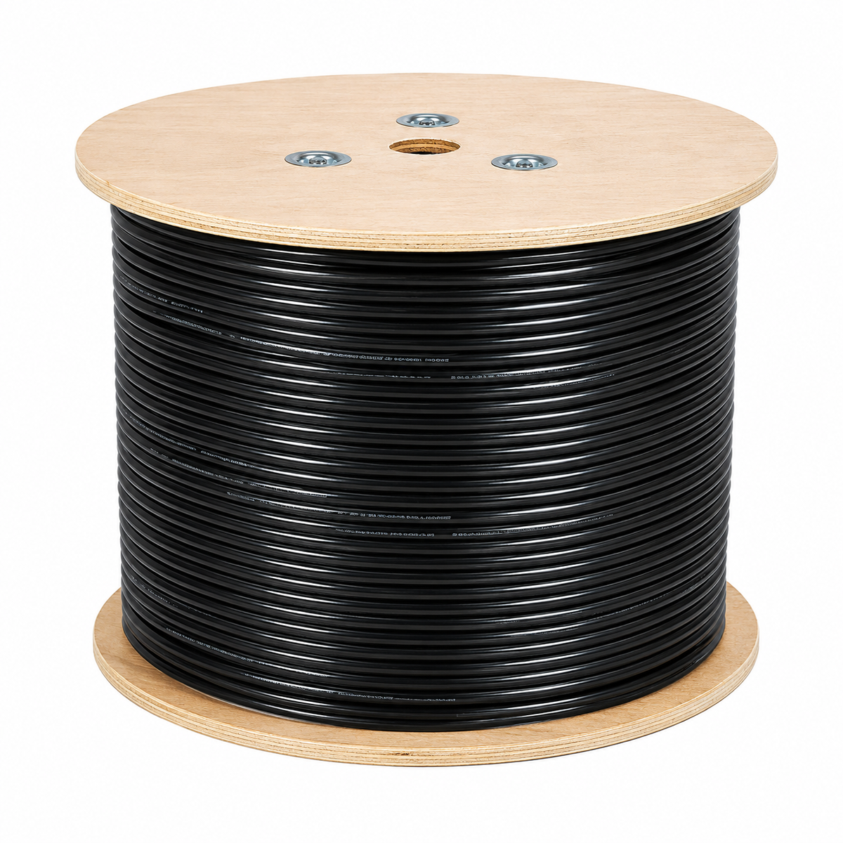 Taradhin CAT6 SFTP Outdoor Black Drum